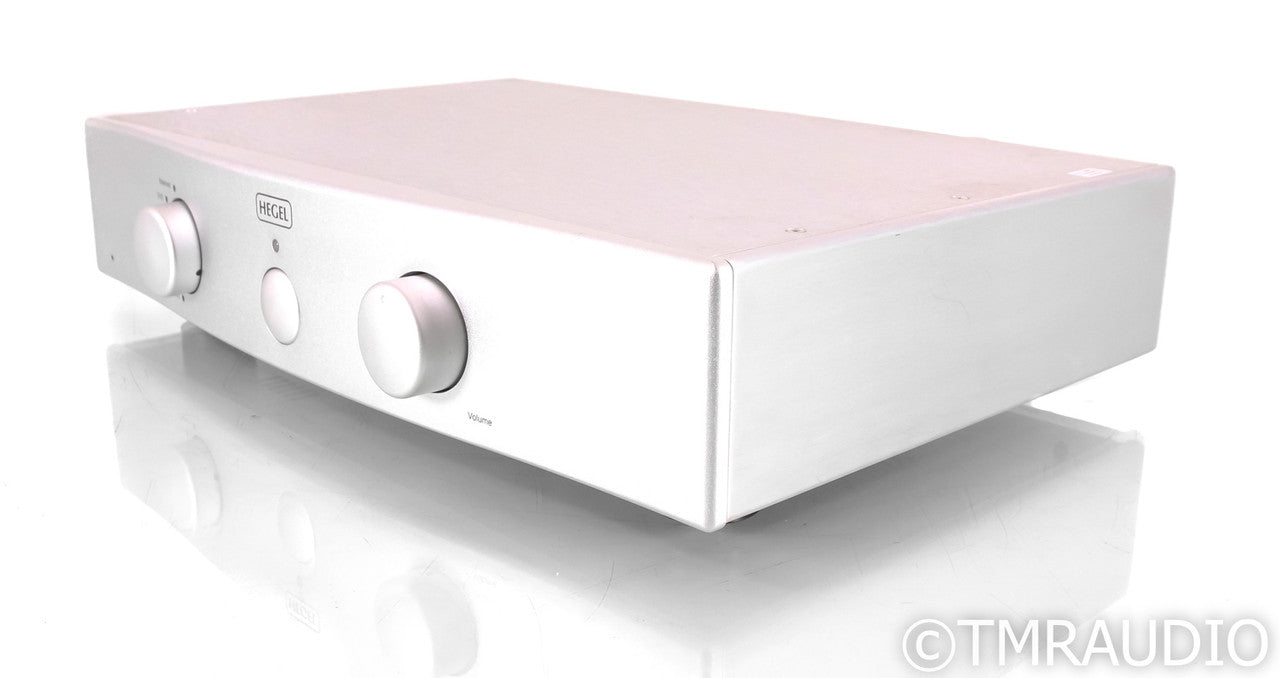 Hegel P4A Mk II Stereo Preamplifier; Silver, Remote