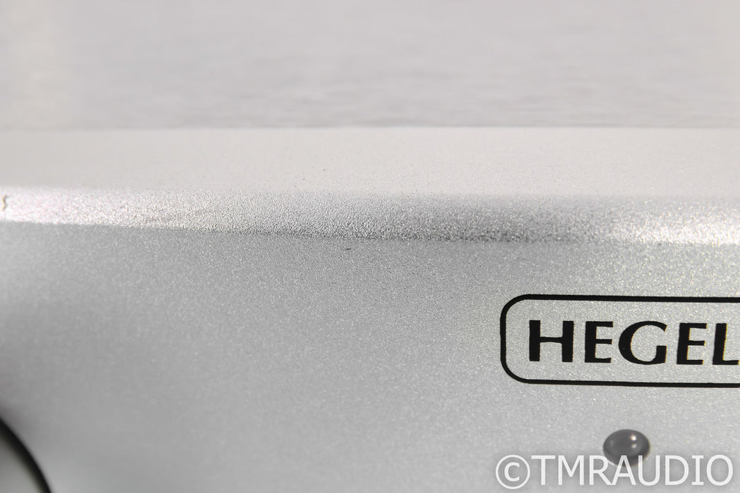 Hegel P4A Mk II Stereo Preamplifier; Silver, Remote