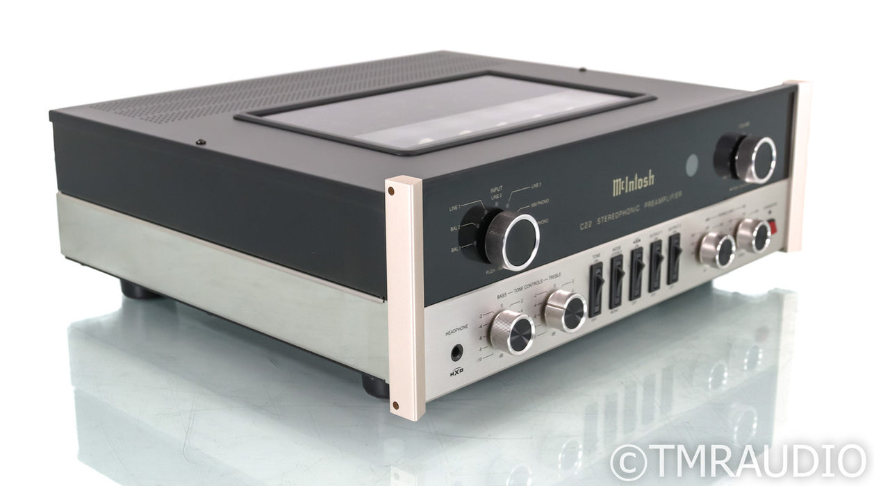 McIntosh C22 MKV Stereo Tube Preamplifier; Remote; MM / MC Phono; Mk.5