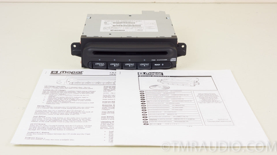 Chrysler 4-Disc Remote CD Changer P56038531AD (vans)