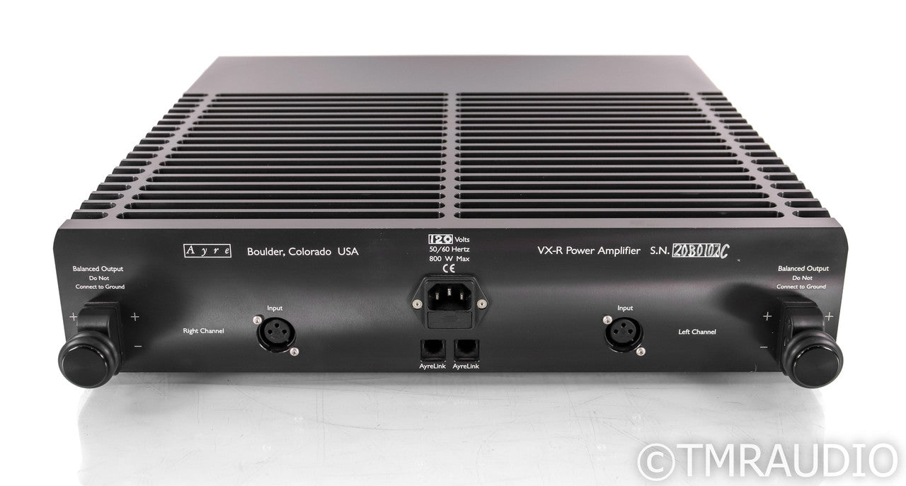 Ayre VX-R Twenty Stereo Power Amplifier; Black