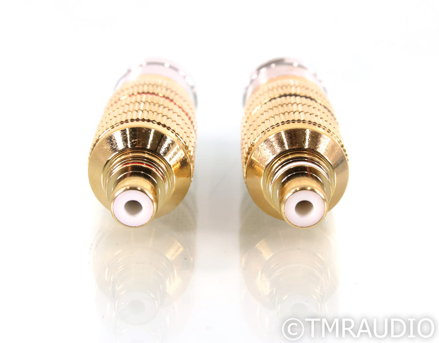 Cardas CGA XLR (Male) to RCA (Female) Adapters; Pair (Open Box)