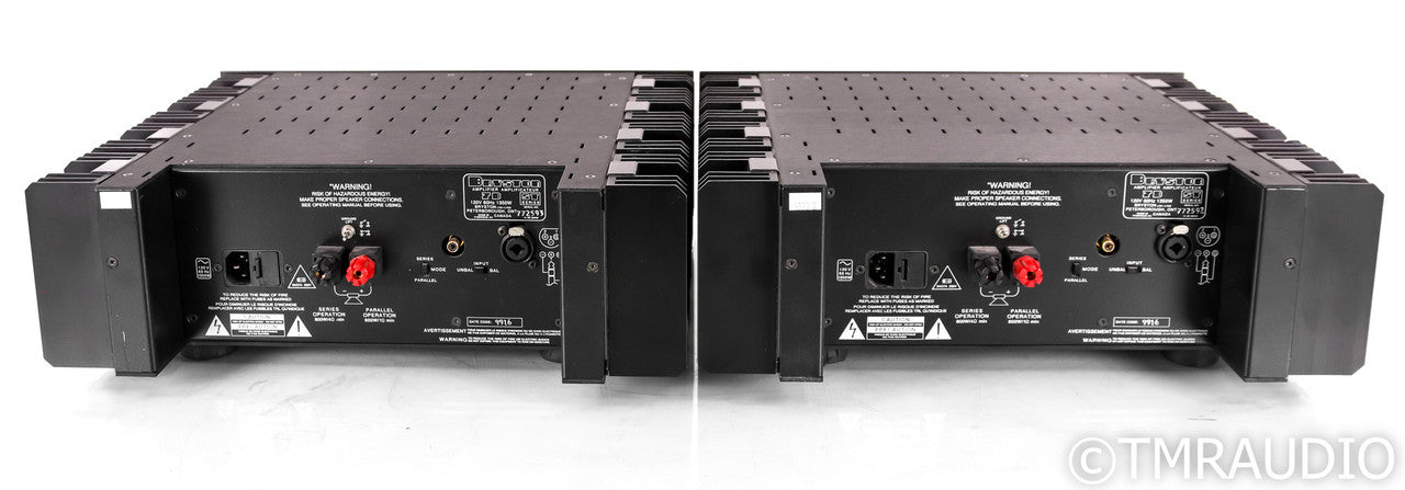 Bryston 7B SST Mono Power Amplifier; Black Pair; 17" Faceplate