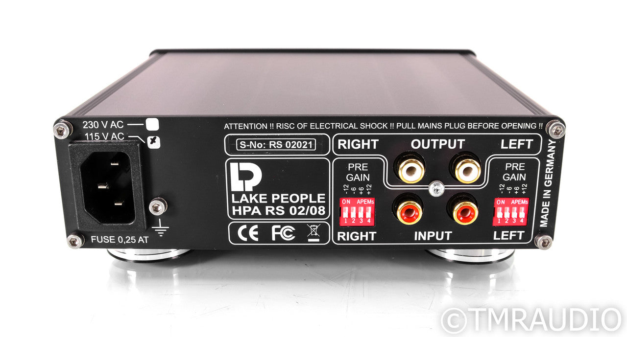 Lake People HPA RS 02 Headphone Amplifier; RS02