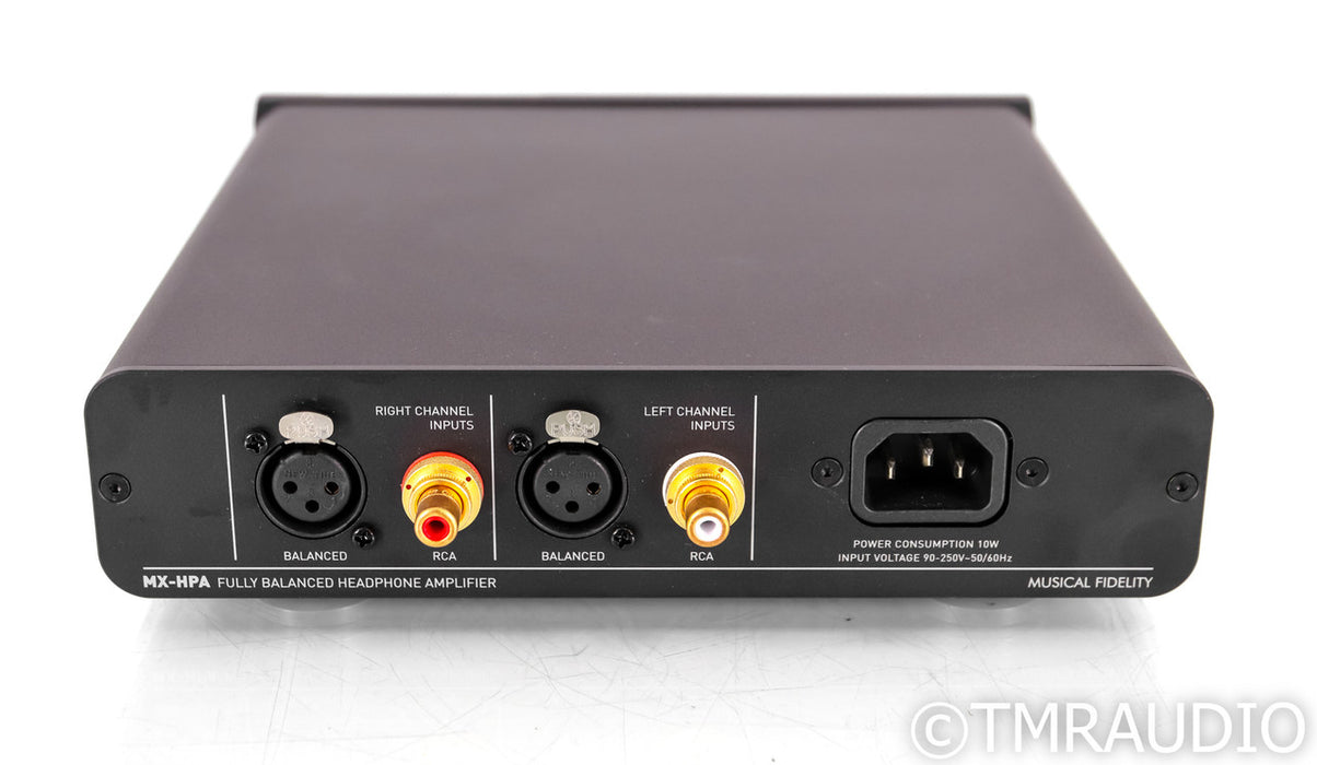 Musical Fidelity MX-HPA Headphone Amplifier; Black; MXHPA