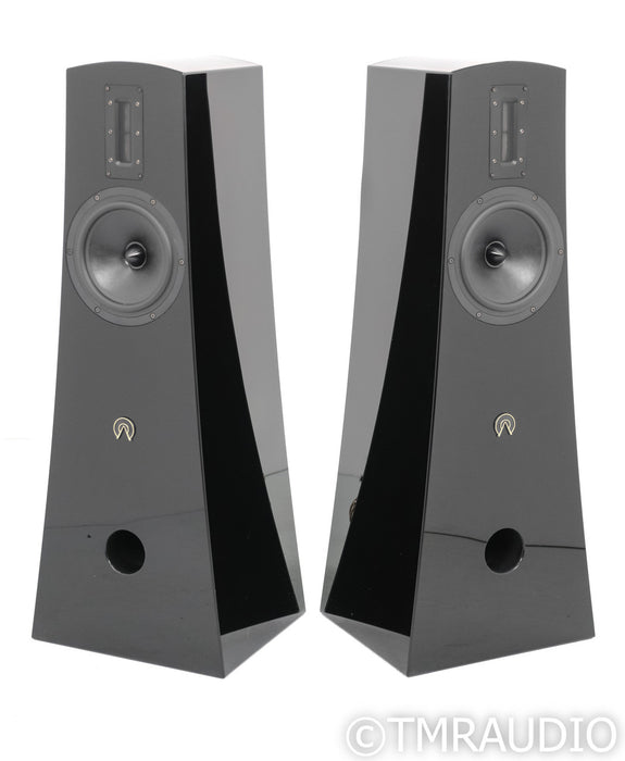 Alta Audio Alec Floorstanding Speakers; Gloss Black Pair