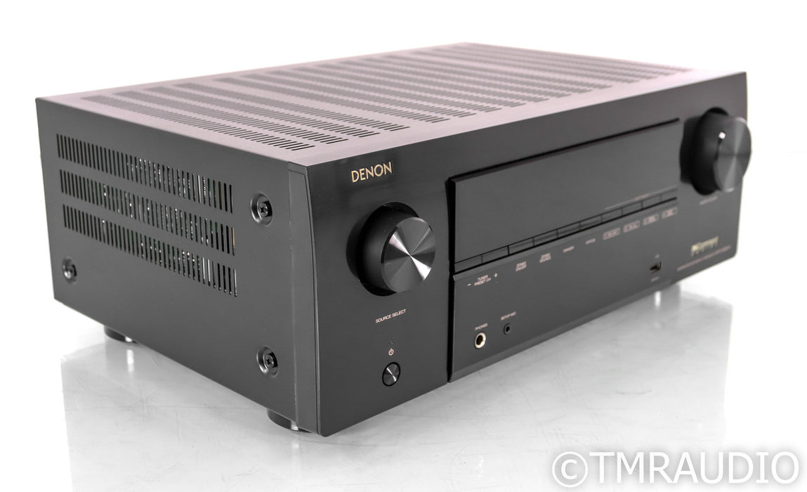 Denon AVR-X2800H 7.1 Channel Home Theater Receiver; Remote; MM Phono; AVRX2800H