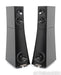 YG Acoustics Hailey 1.2 Floorstanding Speakers; Black Aluminum Pair