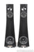 YG Acoustics Hailey 1.2 Floorstanding Speakers; Black Aluminum Pair