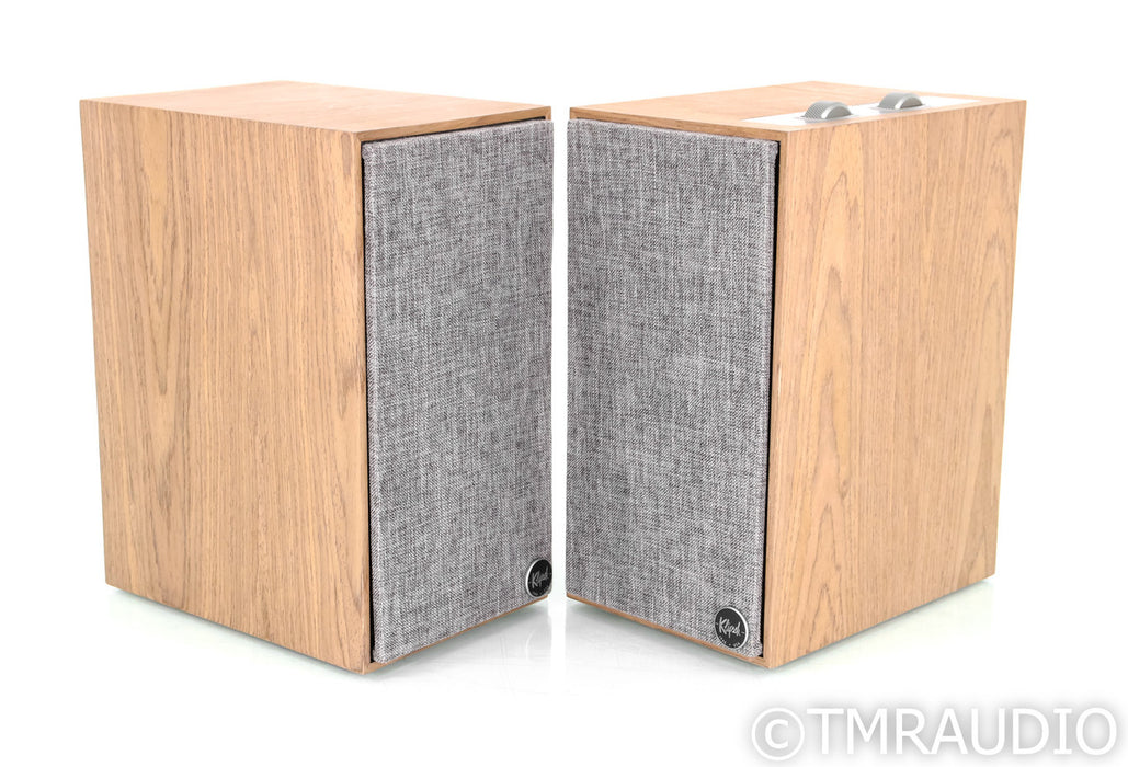 Klipsch The Fives Powered Bookshelf Speakers; Walnut Pair; Bluetooth; Remote