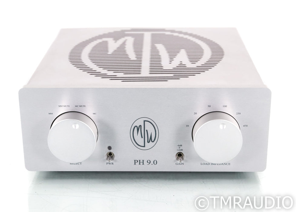 ModWright PH 9.0X MM / MC Tube Phono Preamplifier; Silver (Open Box)