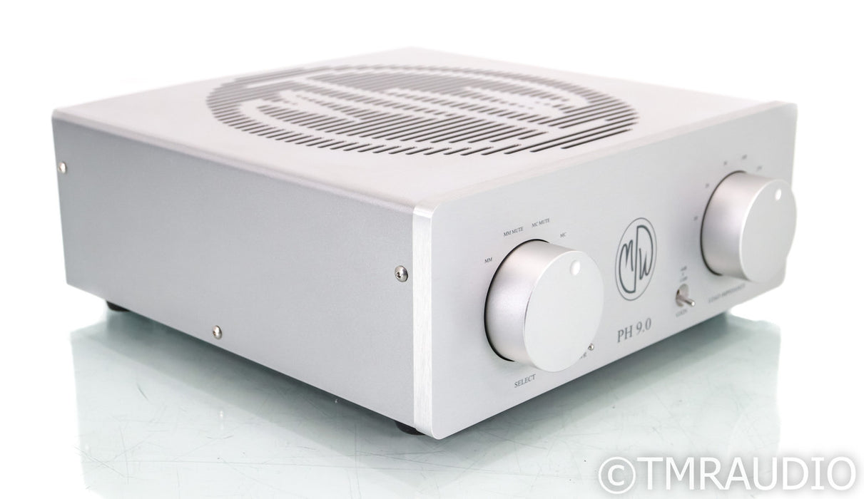 ModWright PH 9.0X MM / MC Tube Phono Preamplifier; Silver (Open Box)