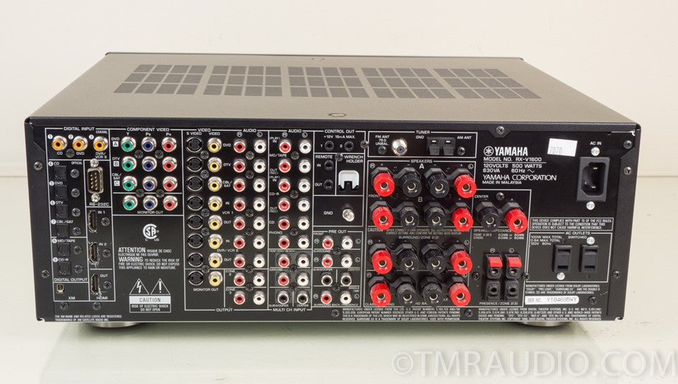 Yamaha RX-V1600 Home Theater Receiver
