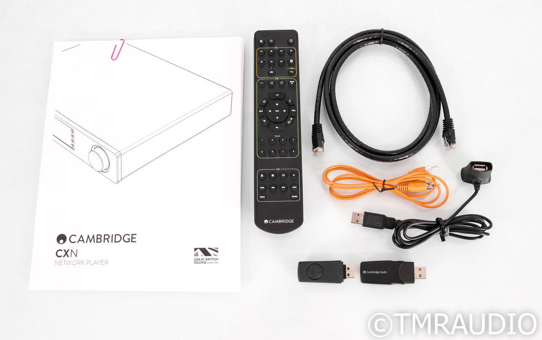 Cambridge Audio CXN Network Streamer; Silver; Remote; Roon Ready