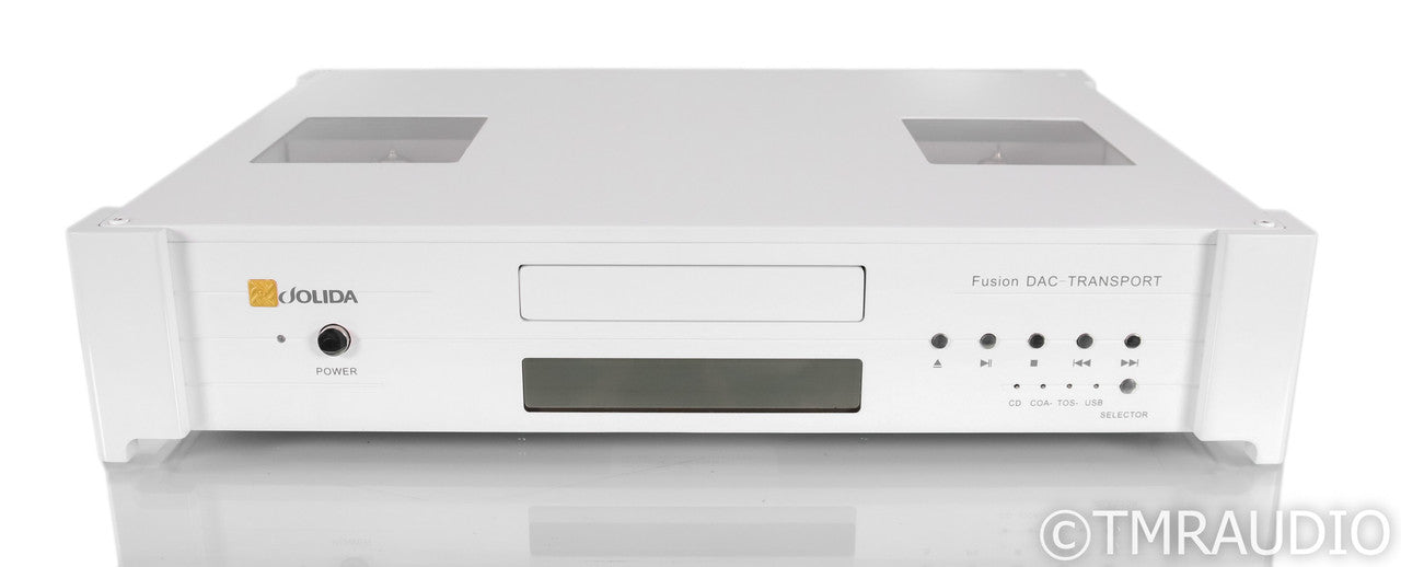 Jolida Fusion DAC / CD Transport; Remote; White