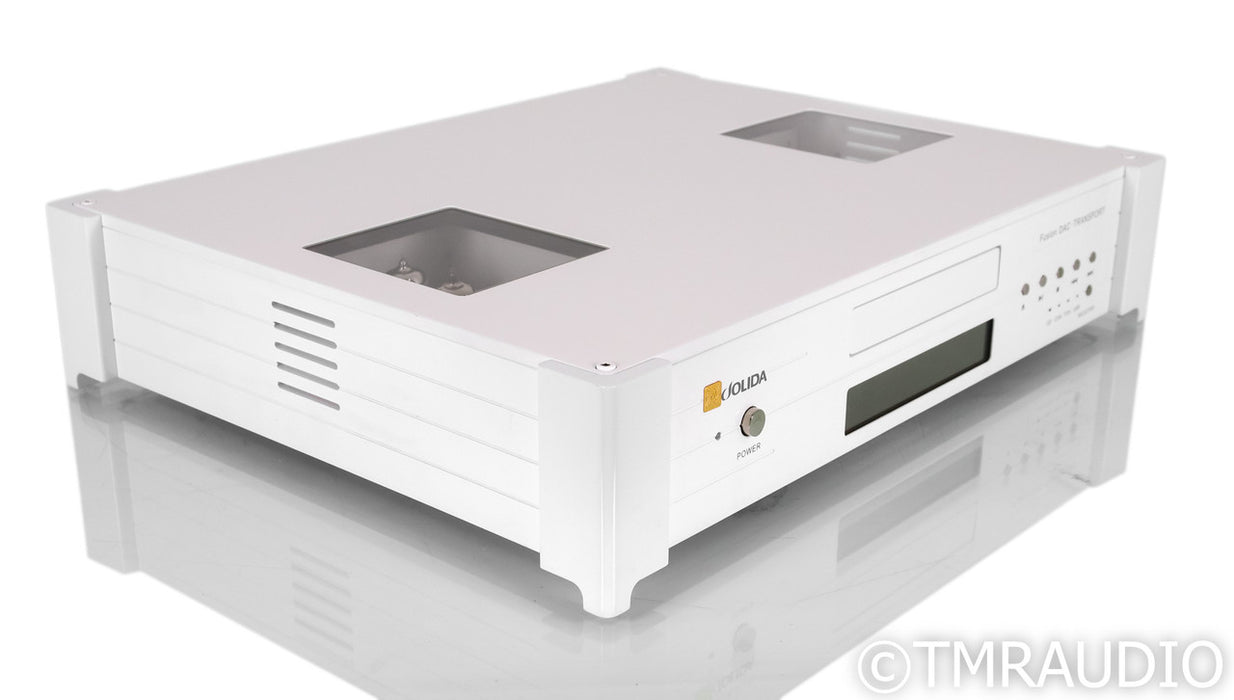 Jolida Fusion DAC / CD Transport; Remote; White