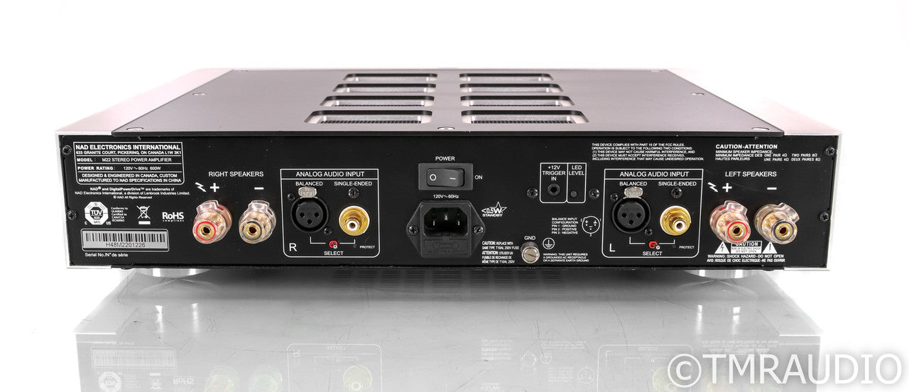 NAD Masters M22 Stereo Power Amplifier