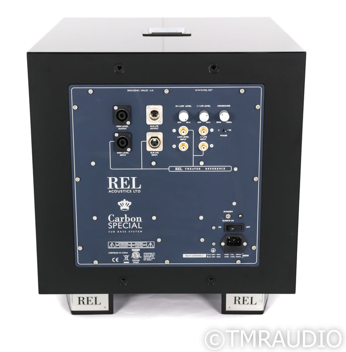 REL Carbon Special 12" Powered Subwoofer; Piano Black