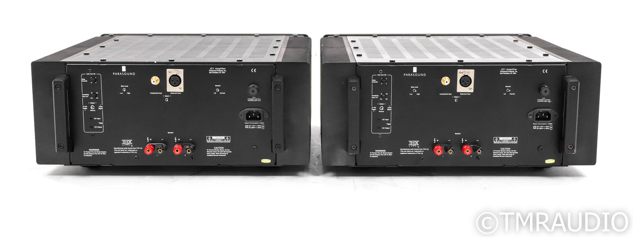 Parasound JC1 Mono Power Amplifers; Black Pair