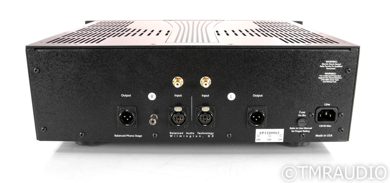 BAT VK-P12SE SuperPak MM / MC Phono Preamplifier; VKP12 Special Edition; Black
