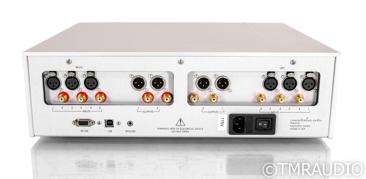 Constellation Inspiration Stereo Preamplifier 1.0; Remote; Silver