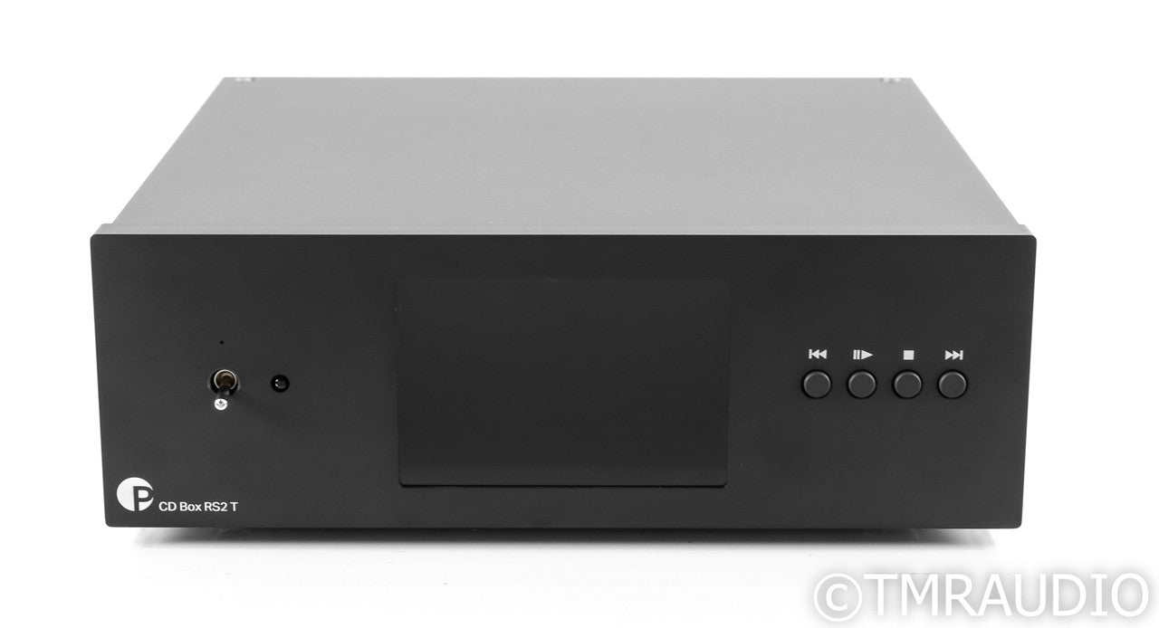 Pro-Ject CD Box RS2 T CD Transport; RS2T; Remote; Black