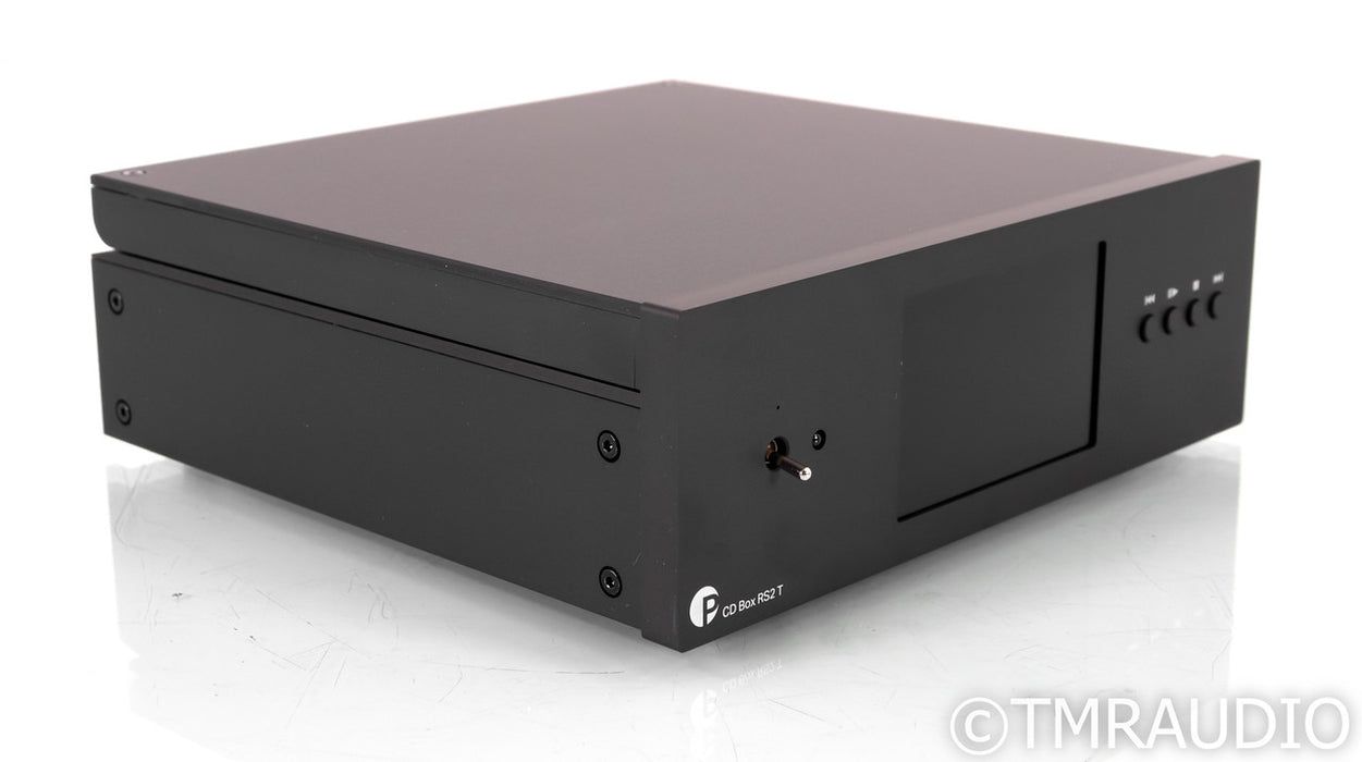 Pro-Ject CD Box RS2 T CD Transport; RS2T; Remote; Black