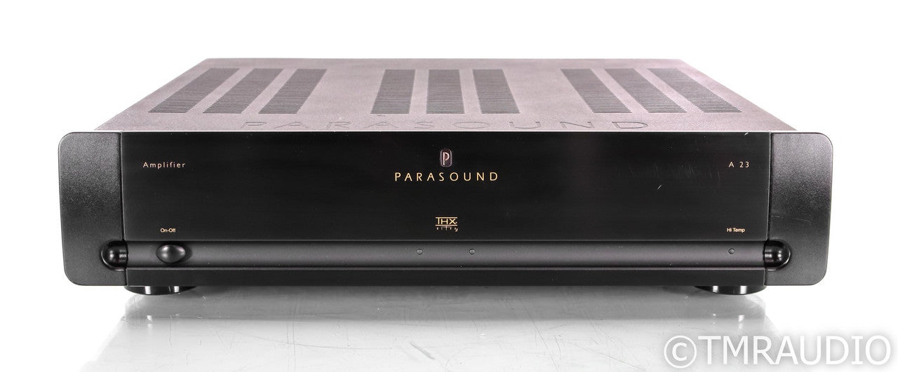 Parasound Halo A23 Stereo Power Amplifier; Black