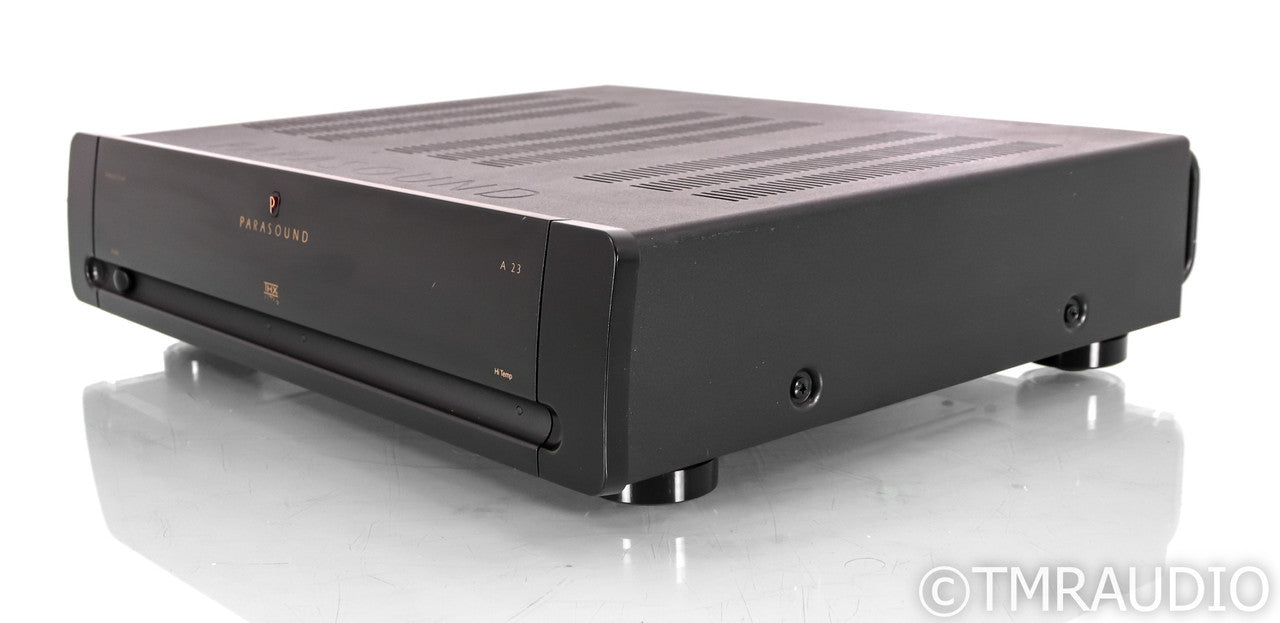 Parasound Halo A23 Stereo Power Amplifier; Black