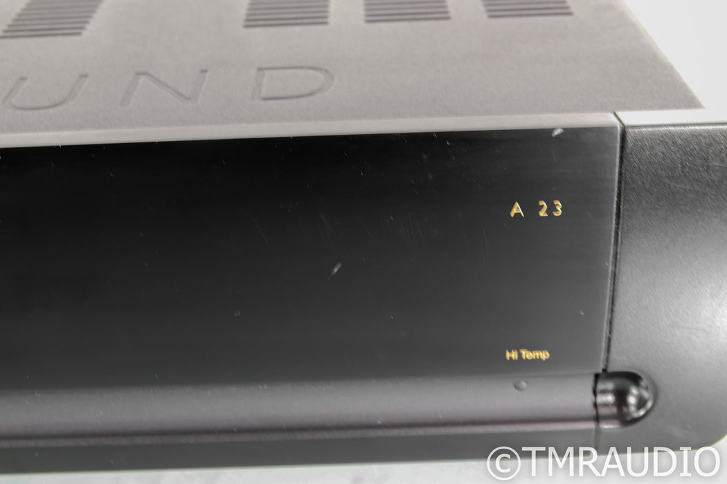 Parasound Halo A23 Stereo Power Amplifier; Black