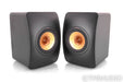 KEF LS50 Meta Bookshelf Speakers; Black Pair