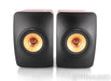 KEF LS50 Meta Bookshelf Speakers; Black Pair