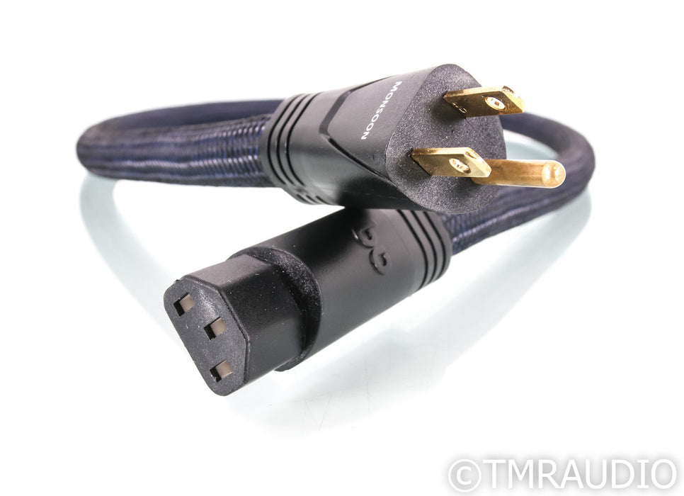 AudioQuest Monsoon Power Cable; 1 Meter AC Cord; C13