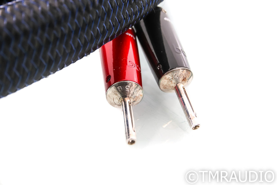 AudioQuest ThunderBird ZERO Speaker Cables; 8ft Pair; 72v DBS