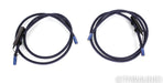 AudioQuest Water RCA Cables; 2m Pair Interconnects; 72v DBS