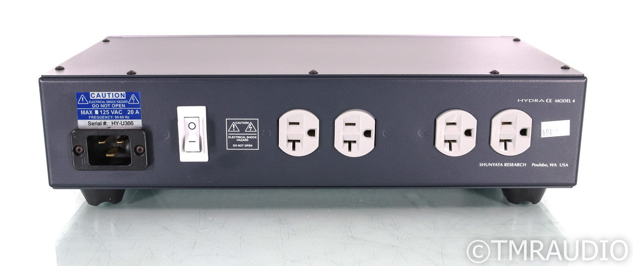 Shunyata Research Hydra 4 Alpha AC Power Line Conditioner; Model 4