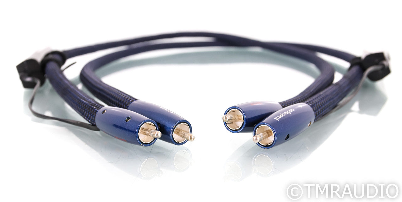 AudioQuest Water RCA Cables; 1m Pair Interconnects