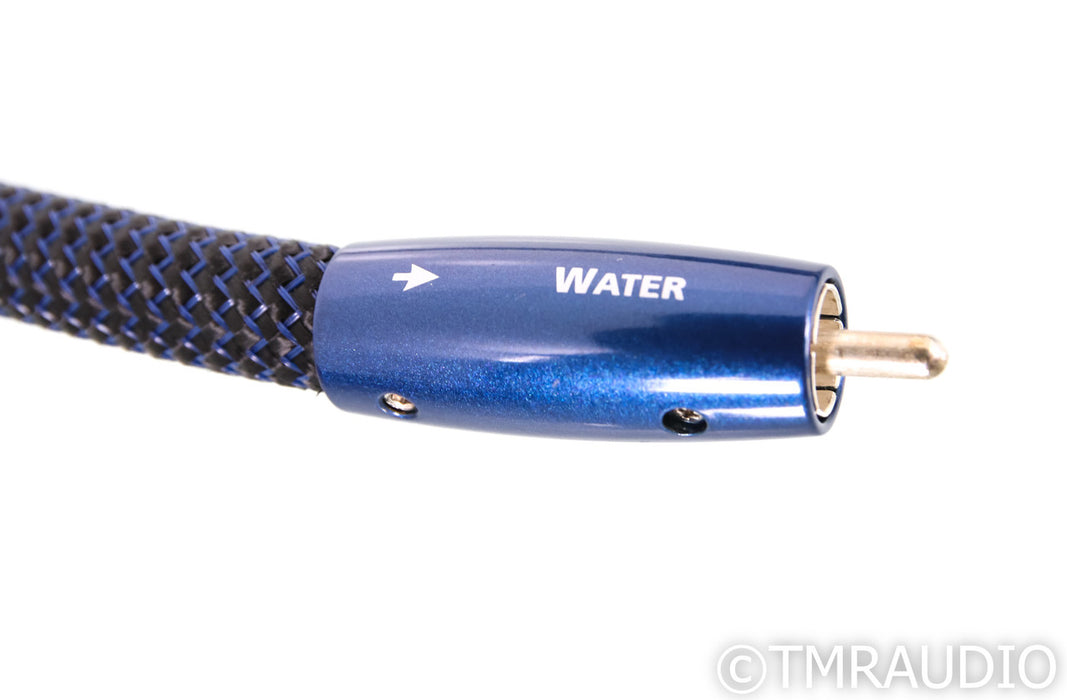AudioQuest Water RCA Cables; 1m Pair Interconnects