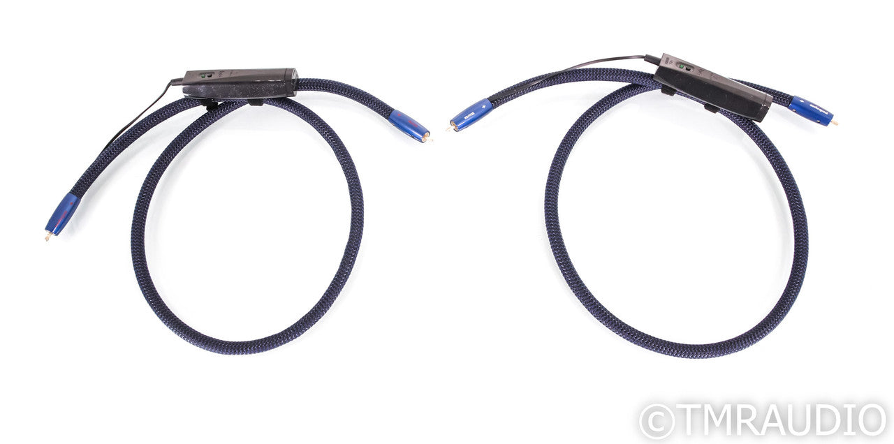 AudioQuest Water RCA Cables; 1m Pair Interconnects