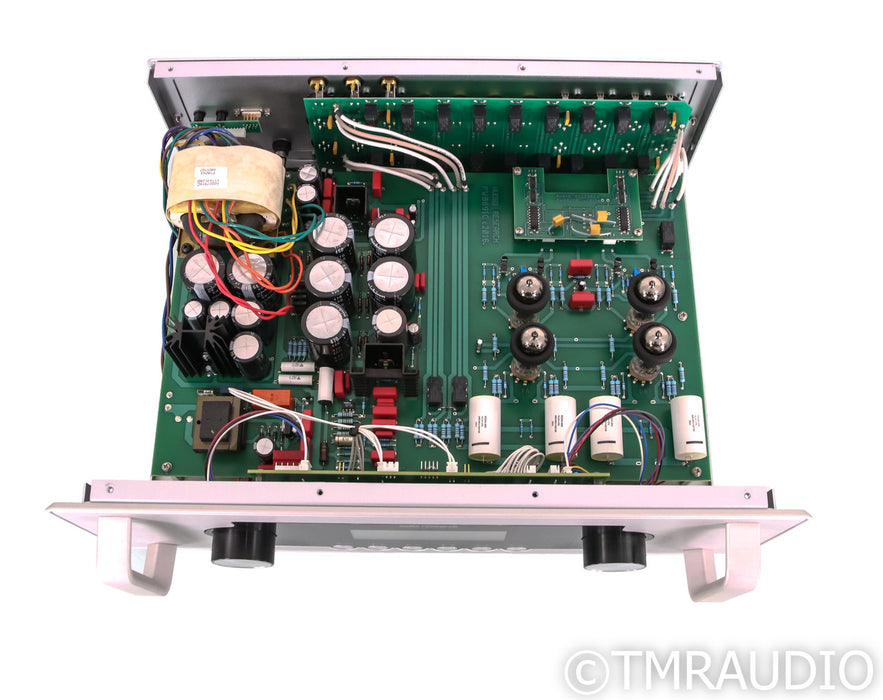 Audio Research LS28 Stereo Tube Preamplifier; Silver; Remote