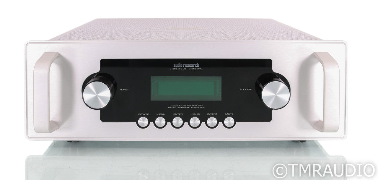 Audio Research LS28 Stereo Tube Preamplifier; Silver; Remote