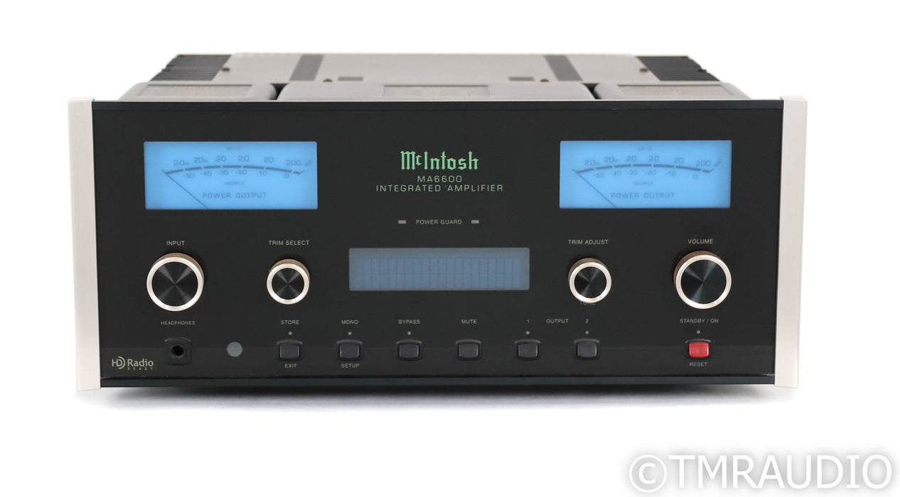 McIntosh MA-6600 Stereo Integrated Amplifier; Remote; MM Phono; MA6600