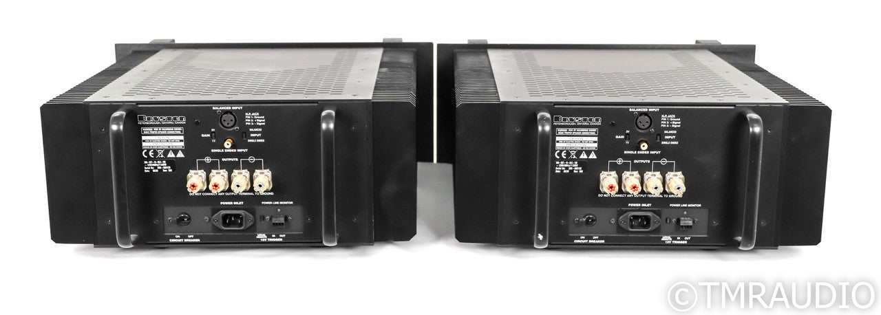 Bryston 28BSST Mono Power Amplifiers; Black Pair; 28B-SST
