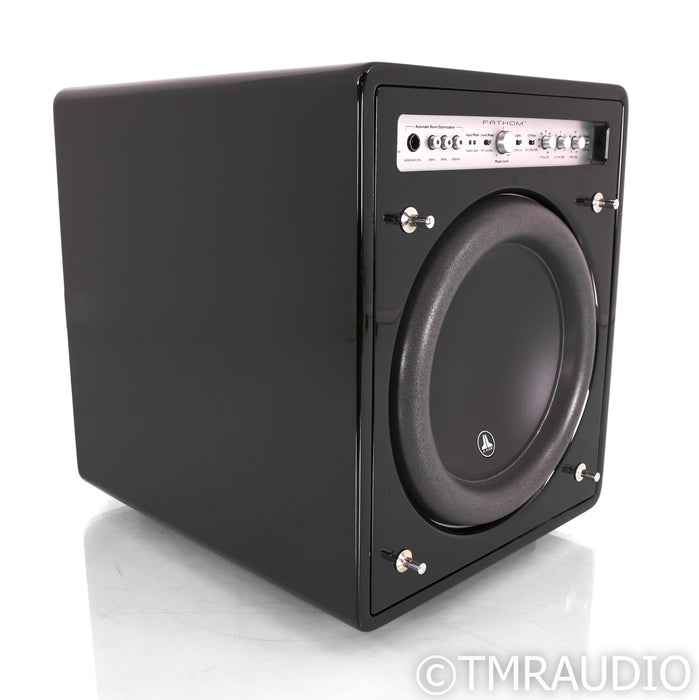 JL Audio Fathom F110 v1 10" Powered Subwoofer; Gloss Black