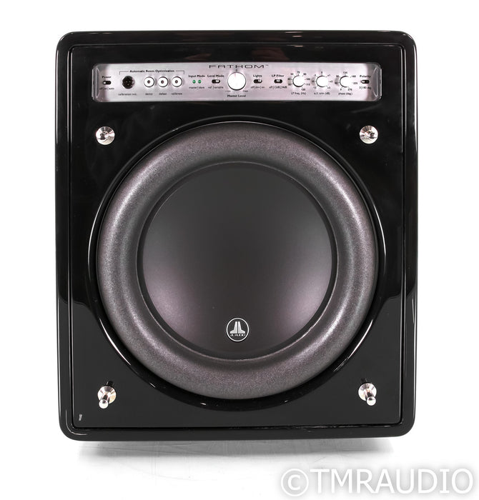 JL Audio Fathom F110 v1 10" Powered Subwoofer; Gloss Black