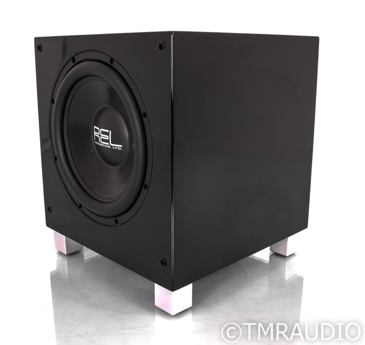 REL T-9 10" Powered Subwoofer; Gloss Black