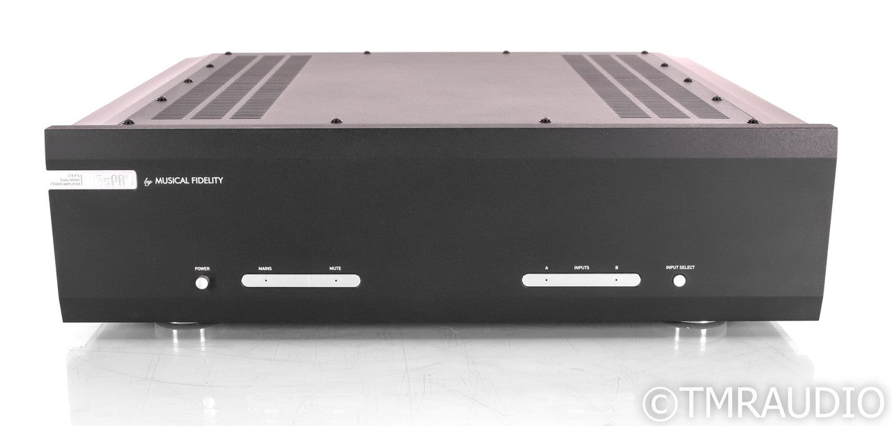Musical Fidelity M6s PRX Stereo Power Amplifier; Black; M6sPRX