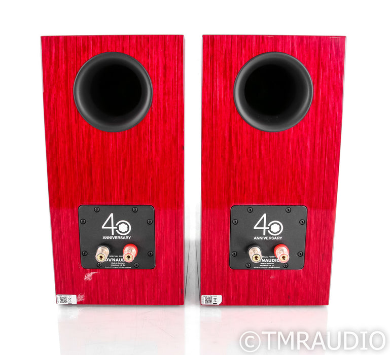 Dynaudio Special 40 Bookshelf Speakers; Gloss Red Birch Pair