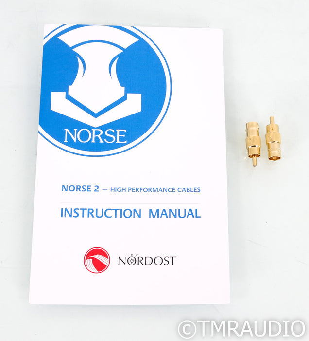 Nordost Heimdall 2 BNC Digital Coaxial Cable; Single 1m Interconnect