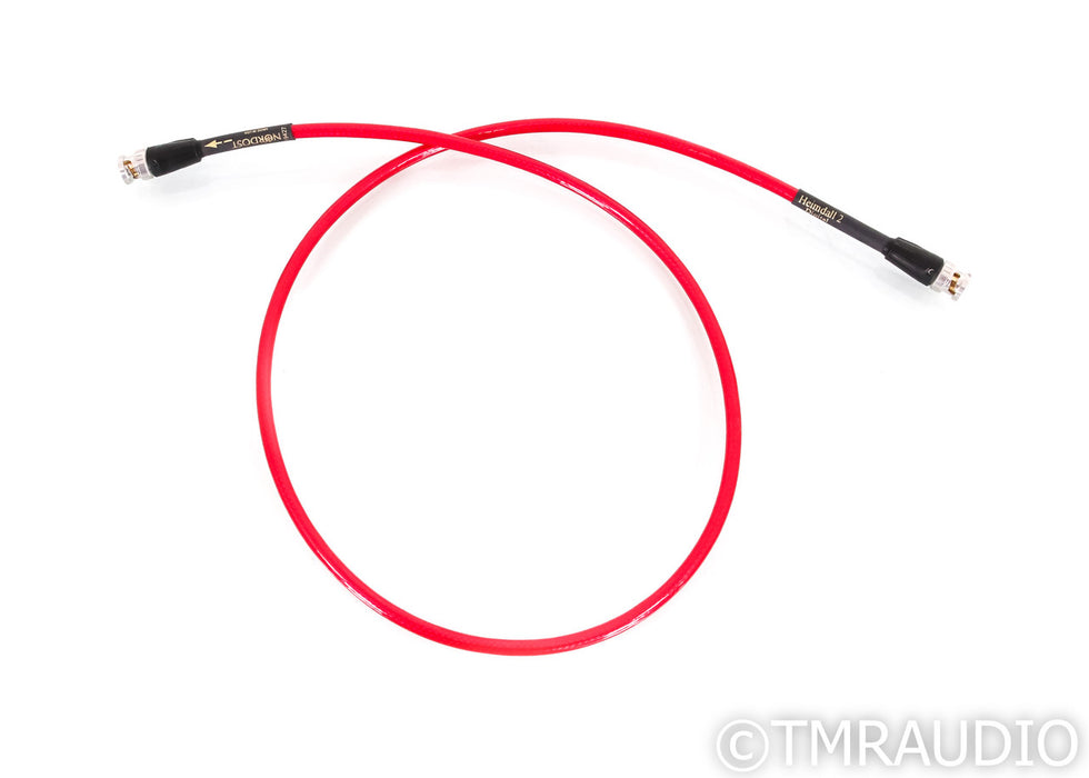 Nordost Heimdall 2 BNC Digital Coaxial Cable; Single 1m Interconnect